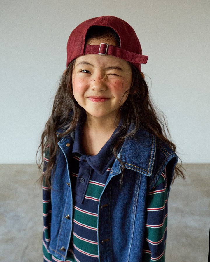 Boneoune - Korean Children Fashion - #todddlerfashion - Highteen Denim Vest - 3
