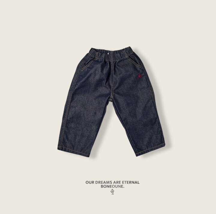 Boneoune - Korean Children Fashion - #todddlerfashion - Everyday Denim Jeans - 12