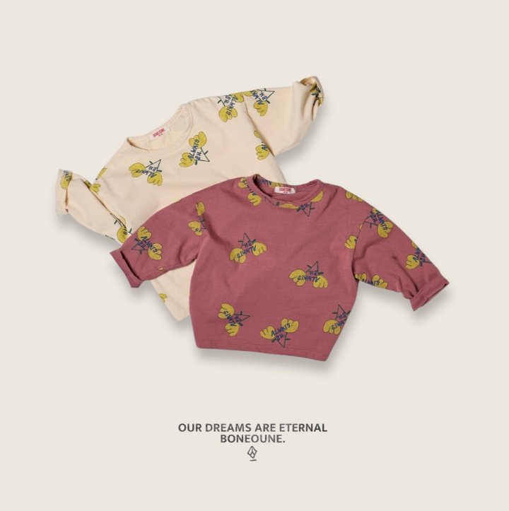 Boneoune - Korean Children Fashion - #toddlerclothing - Always Flower Single Tee - 11