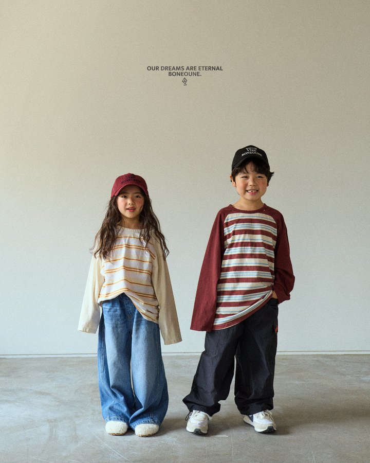 Boneoune - Korean Children Fashion - #toddlerclothing - Hyper Raglan Tee - 5