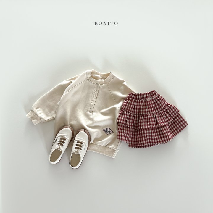 Bonito - Korean Children Fashion - #Kfashion4kids - Henley Raglan Sweatshirt - 11