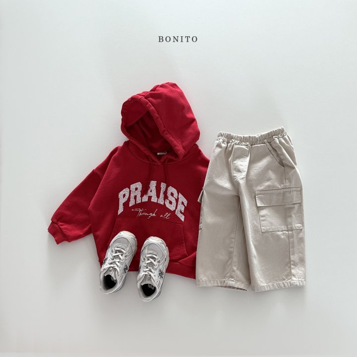 Bonito - Korean Children Fashion - #Kfashion4kids - Praise Hoodie Tee - 5