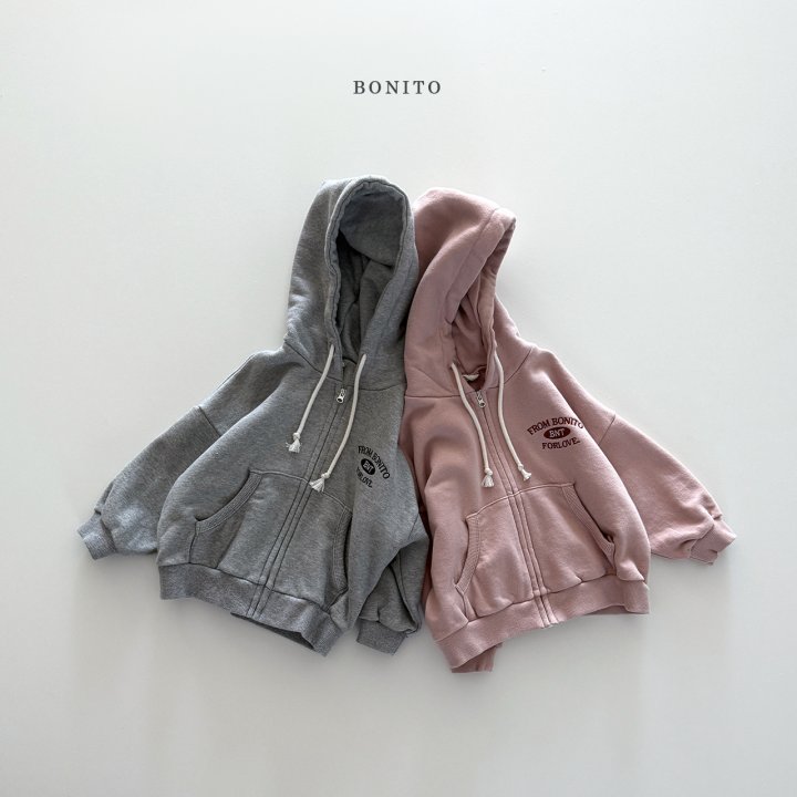 Bonito - Korean Children Fashion - #Kfashion4kids - From Bonito Hoodie Zip-Up