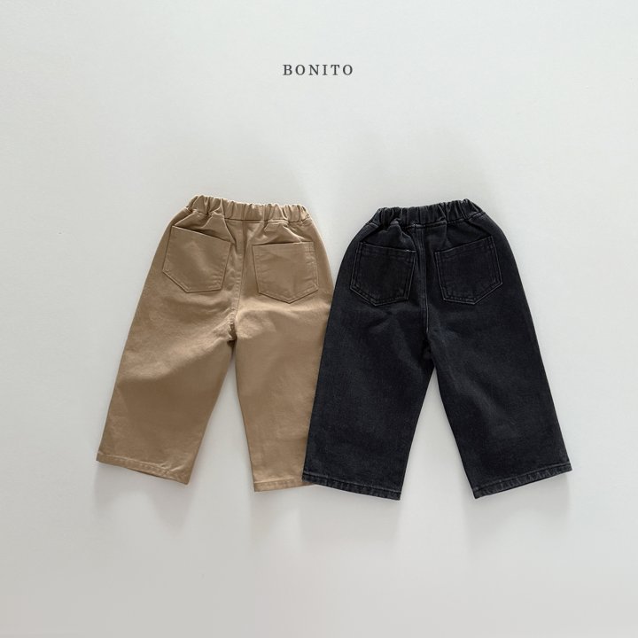 Bonito - Korean Children Fashion - #Kfashion4kids - Point Big Pocket Pants - 3