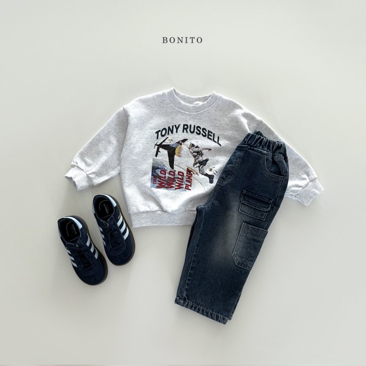 Bonito - Korean Children Fashion - #childofig - Space Sweatshirt - 6