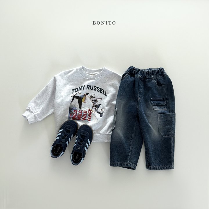 Bonito - Korean Children Fashion - #childofig - Space Sweatshirt - 7