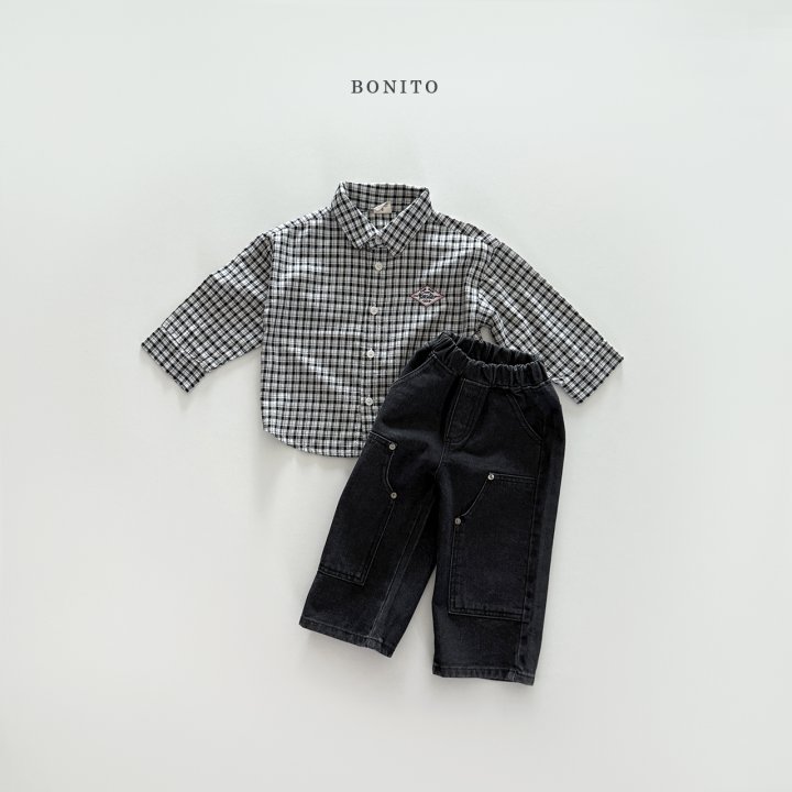 Bonito - Korean Children Fashion - #childofig - Check Shirt - 5