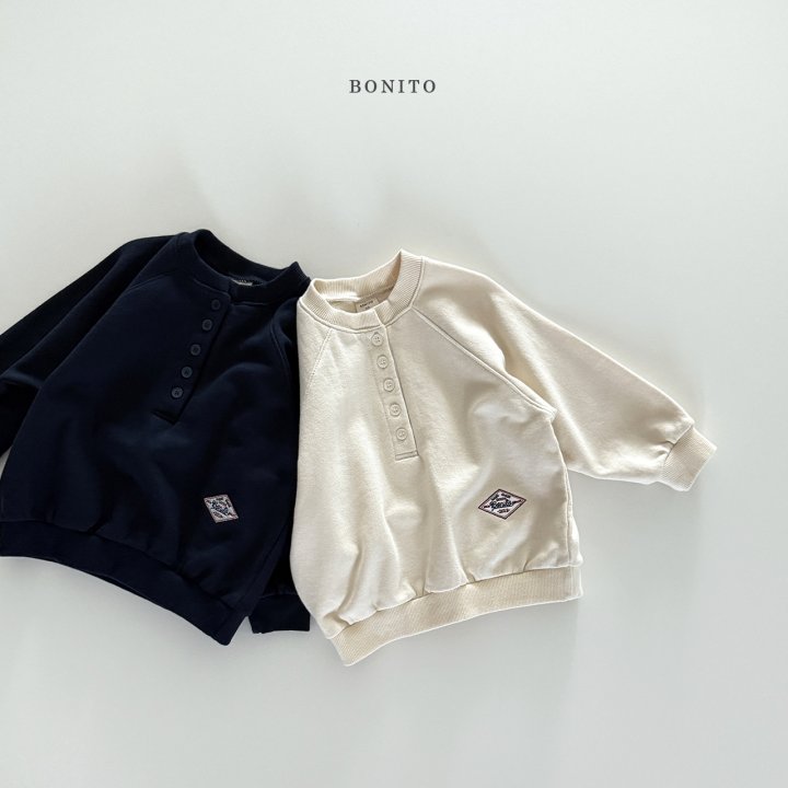 Bonito - Korean Children Fashion - #childofig - Henley Raglan Sweatshirt - 3