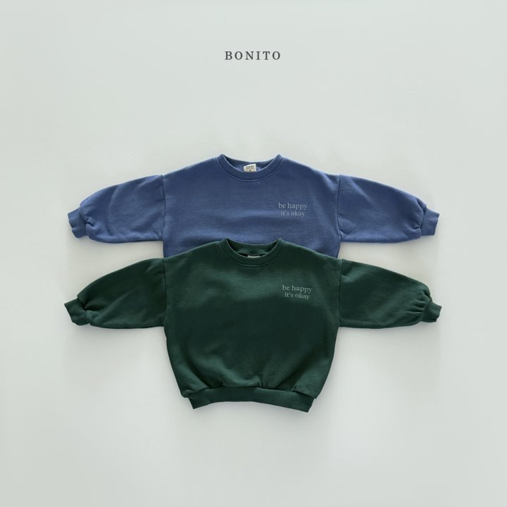 Bonito - Korean Children Fashion - #childofig - Be Happy Sweatshirt