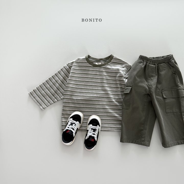 Bonito - Korean Children Fashion - #childofig - Airiton Stripe Tee - 7