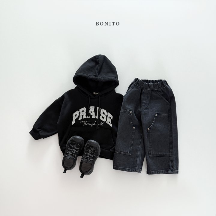 Bonito - Korean Children Fashion - #childofig - Point Big Pocket Pants - 11