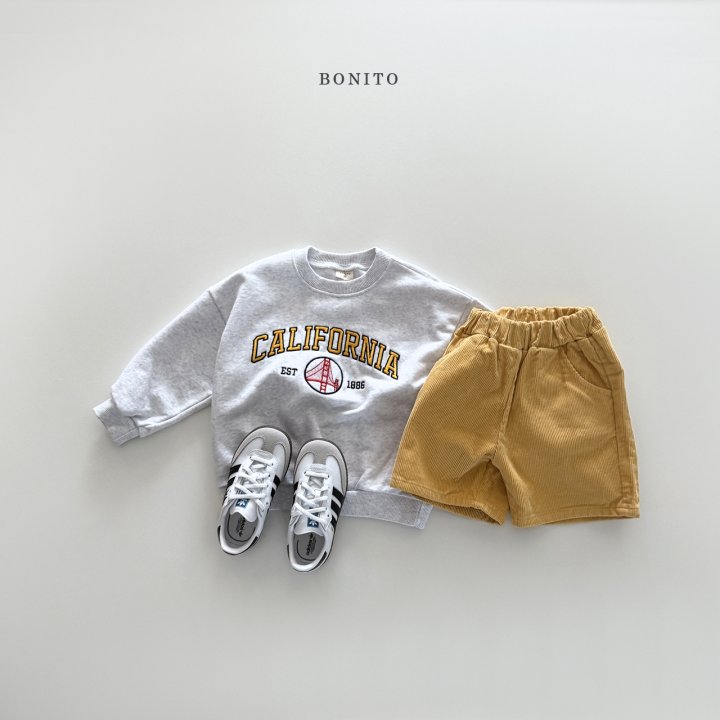 Bonito - Korean Children Fashion - #childofig - Corduroy Half Pants - 8