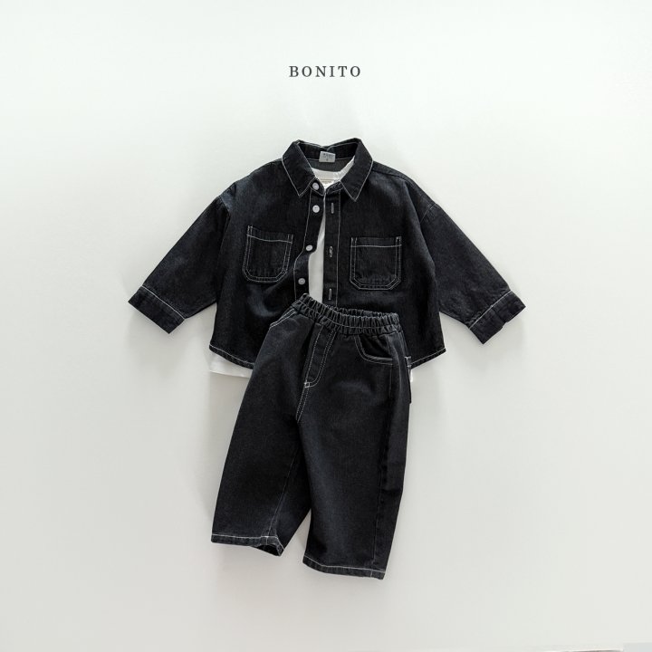 Bonito - Korean Children Fashion - #childrensboutique - New Denim Pants - 8