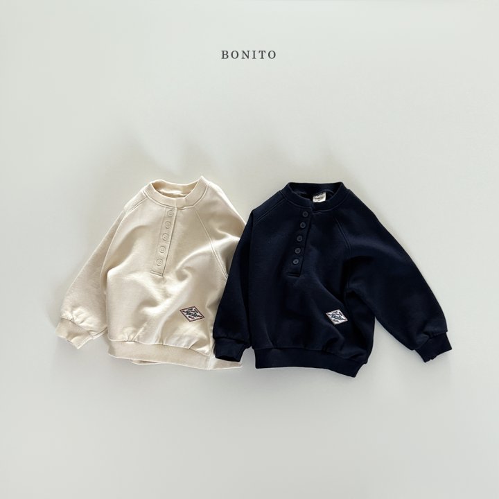 Bonito - Korean Children Fashion - #childofig - Henley Raglan Sweatshirt - 4