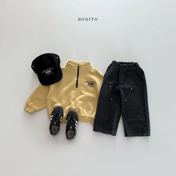 Bonito - Korean Children Fashion - #childrensboutique - From Bonito Half-Zip - 7