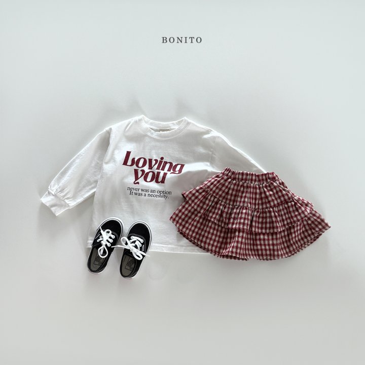 Bonito - Korean Children Fashion - #childrensboutique - Check Tiered Skirt - 11