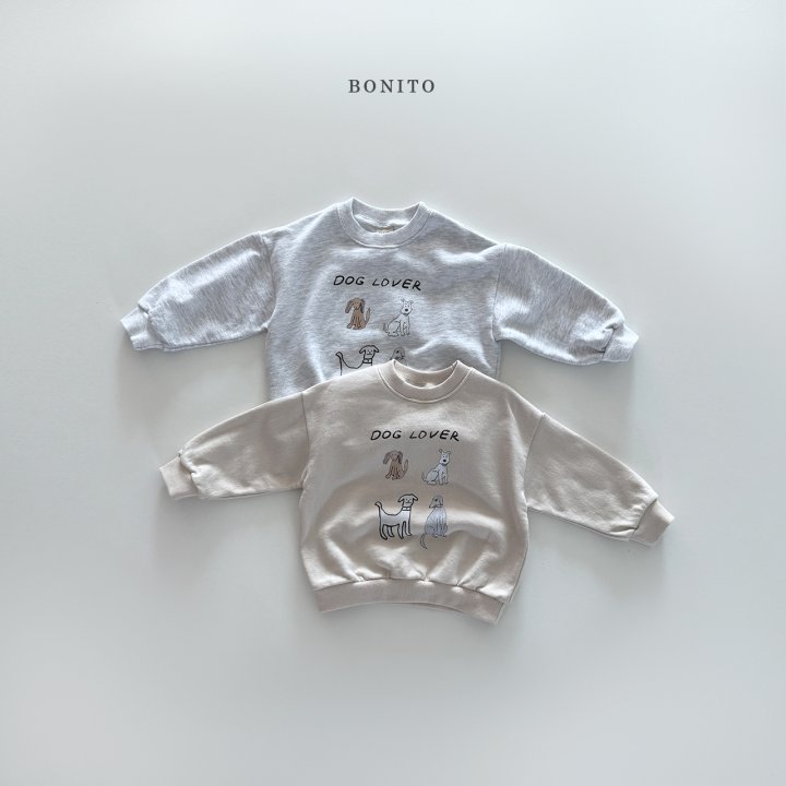 Bonito - Korean Children Fashion - #designkidswear - Dog Lover Sweatshirt - 5