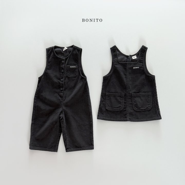 Bonito - Korean Children Fashion - #designkidswear - Corduroy One-piece - 6