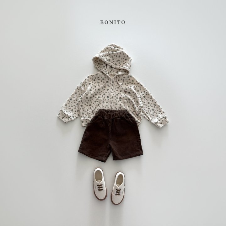 Bonito - Korean Children Fashion - #designkidswear - Waffle Hoodie Zip-Up - 12