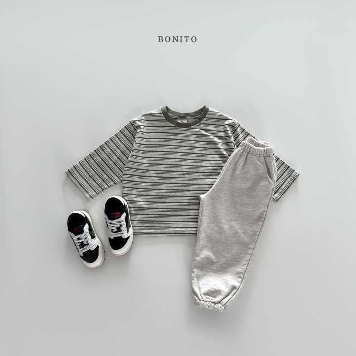 Bonito - Korean Children Fashion - #designkidswear - Airiton Stripe Tee - 9