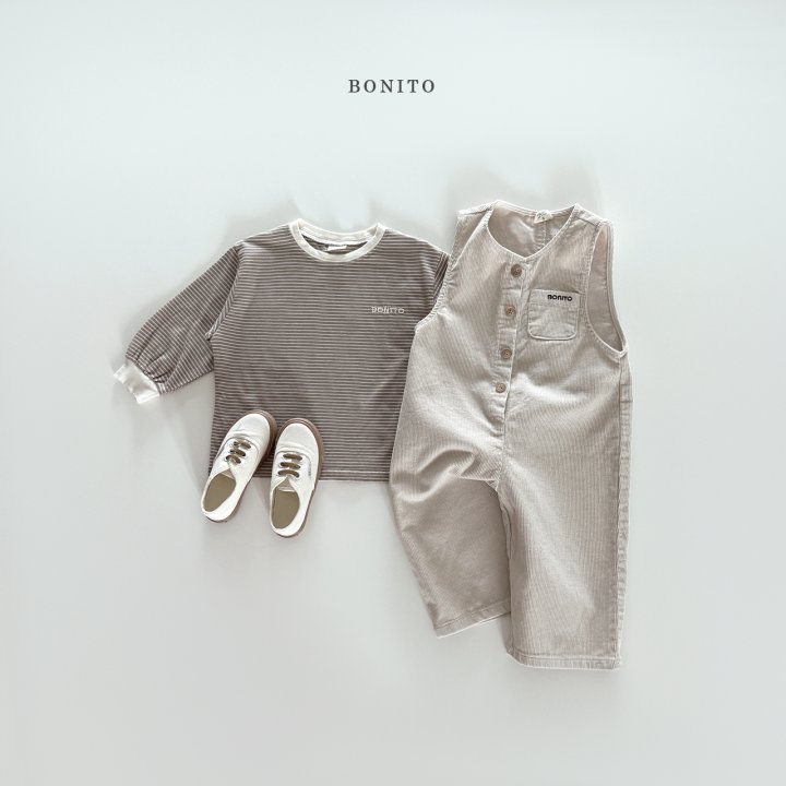 Bonito - Korean Children Fashion - #designkidswear - Corduroy Overalls - 10
