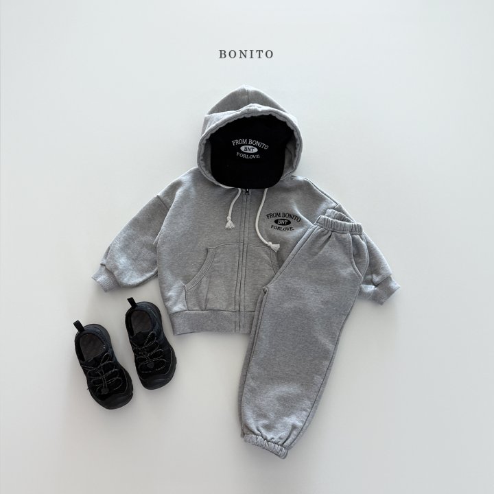 Bonito - Korean Children Fashion - #designkidswear - From Bonito Hoodie Zip-Up - 9