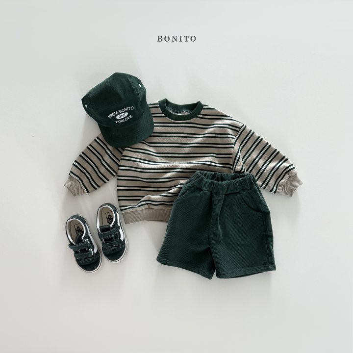 Bonito - Korean Children Fashion - #designkidswear - Corduroy Half Pants - 10