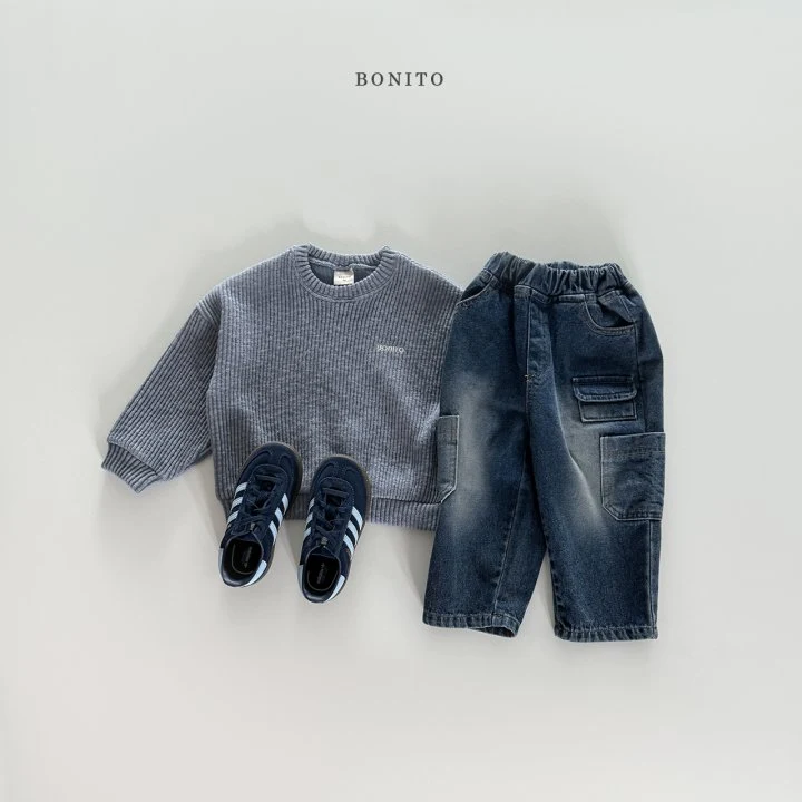 Bonito - Korean Children Fashion - #discoveringself - Knit Sweatshirt - 12