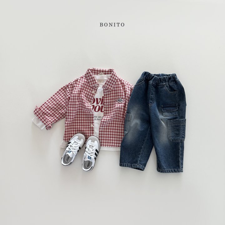 Bonito - Korean Children Fashion - #fashionkids - Check Shirt - 10