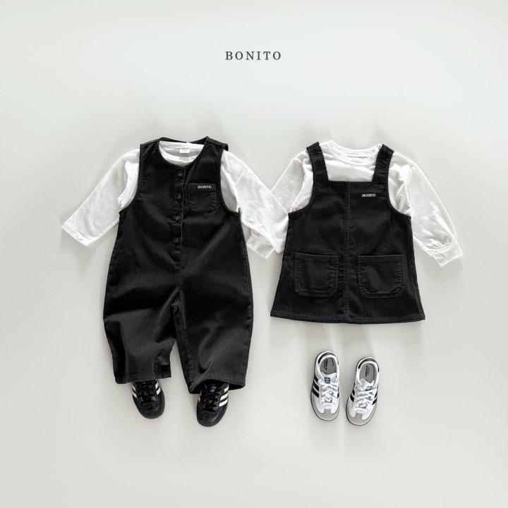 Bonito - Korean Children Fashion - #fashionkids - Corduroy One-piece - 8