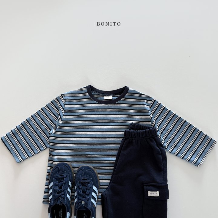 Bonito - Korean Children Fashion - #fashionkids - Airiton Stripe Tee - 11
