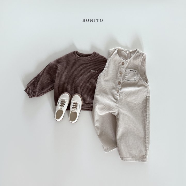 Bonito - Korean Children Fashion - #fashionkids - Corduroy Overalls - 12