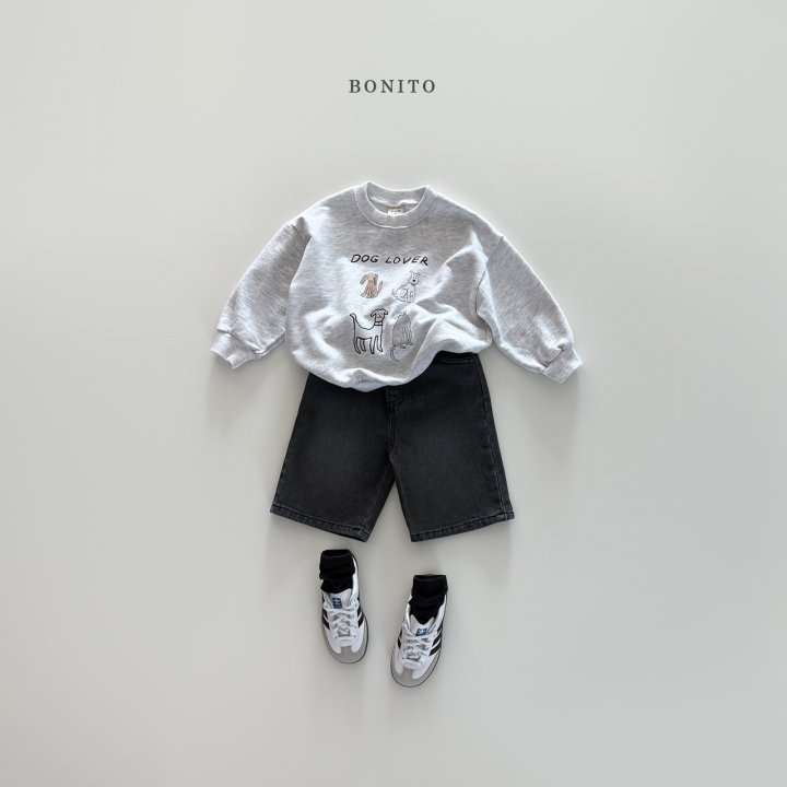 Bonito - Korean Children Fashion - #kidsshorts - Dog Lover Sweatshirt - 8