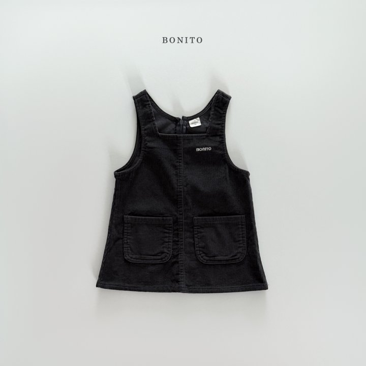 Bonito - Korean Children Fashion - #kidsshorts - Corduroy One-piece - 9
