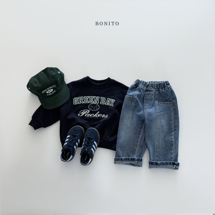 Bonito - Korean Children Fashion - #kidsshorts - Cut Brush Denim Pants - 6