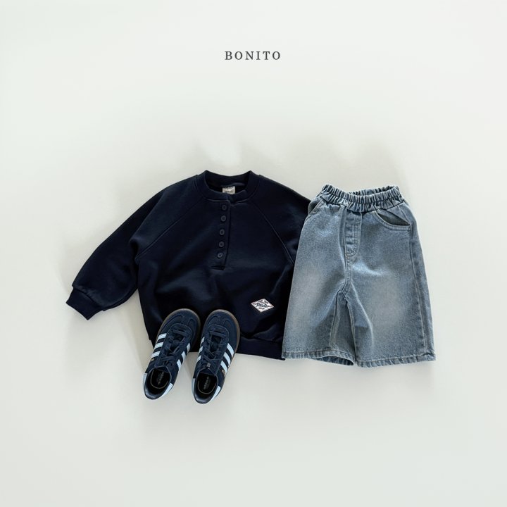 Bonito - Korean Children Fashion - #kidsshorts - Bermuda Denim Pants - 5