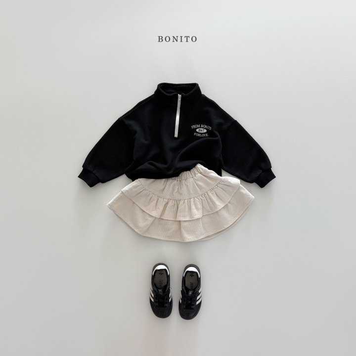 Bonito - Korean Children Fashion - #kidsshorts - From Bonito Half-Zip - 11