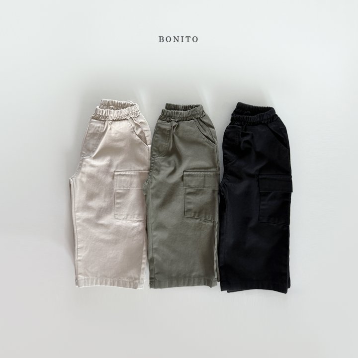 Bonito - Korean Children Fashion - #kidsshorts - Straight Cargo Pants - 3