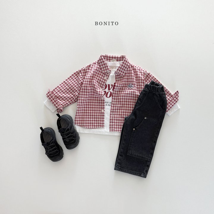 Bonito - Korean Children Fashion - #kidsstore - Check Shirt - 12