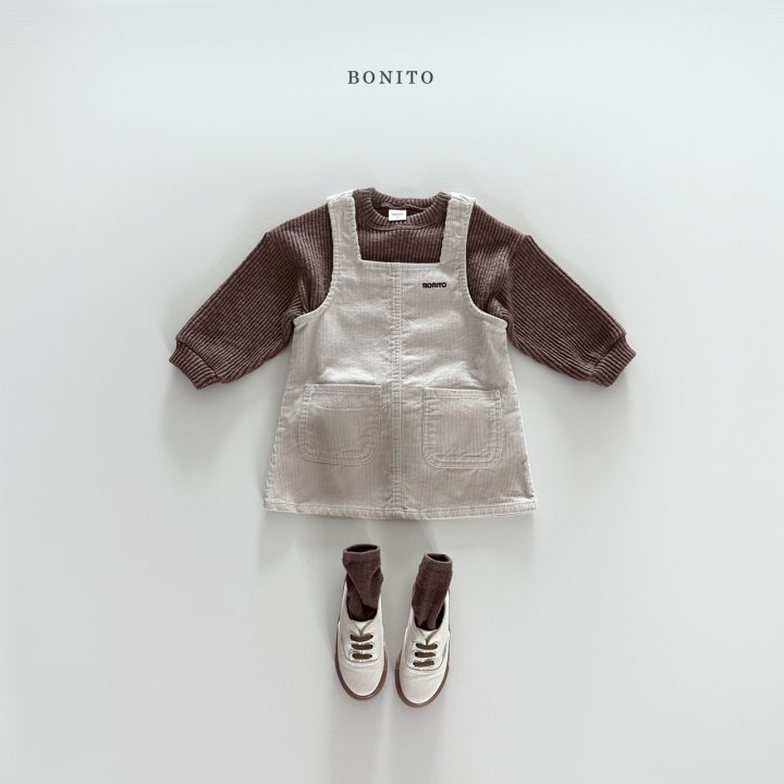 Bonito - Korean Children Fashion - #kidsstore - Corduroy One-piece - 10
