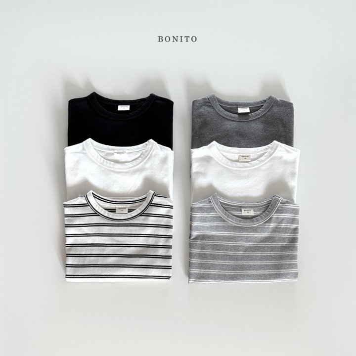 Bonito - Korean Children Fashion - #kidsstore - Basic Tee Set