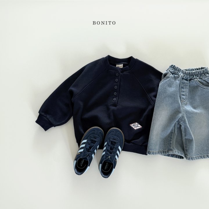 Bonito - Korean Children Fashion - #kidsstore - Bermuda Denim Pants - 6