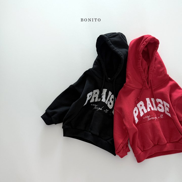 Bonito - Korean Children Fashion - #kidsstore - Praise Hoodie Tee - 3