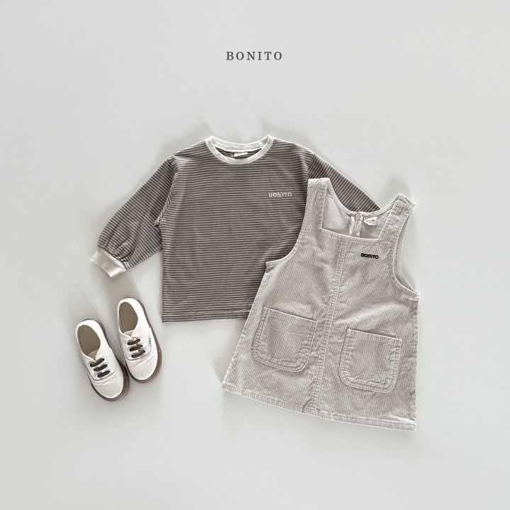 Bonito - Korean Children Fashion - #kidzfashiontrend - Corduroy One-piece - 11