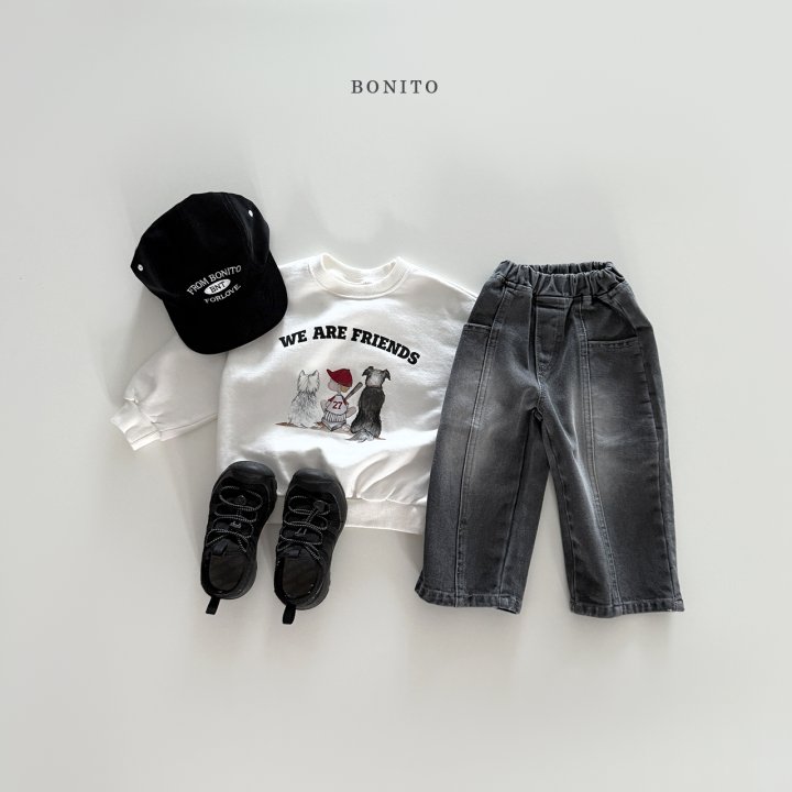Bonito - Korean Children Fashion - #kidzfashiontrend - Friends Sweatshirt - 9