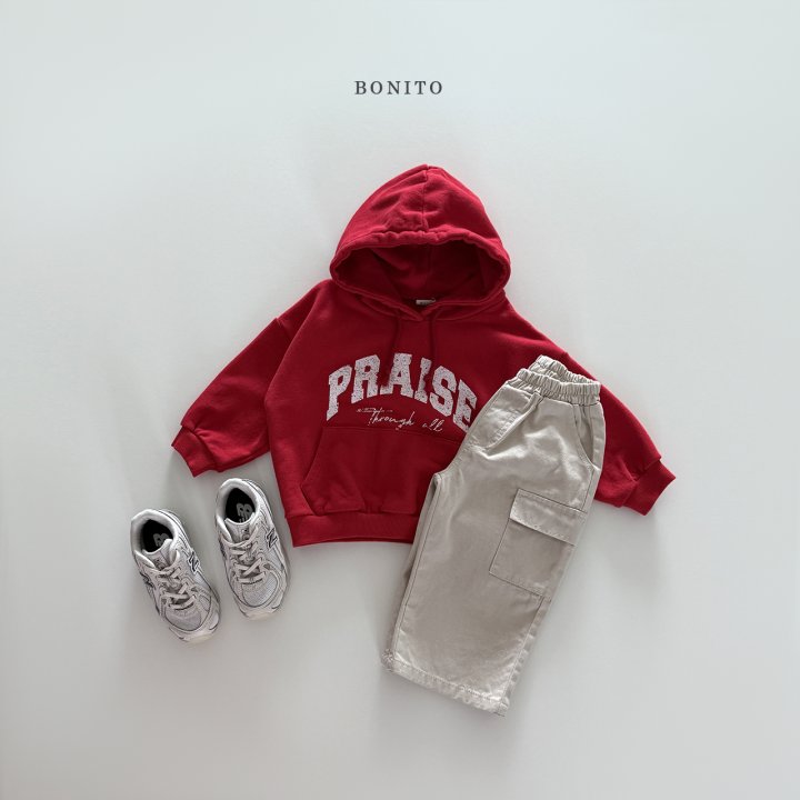 Bonito - Korean Children Fashion - #kidsstore - Praise Hoodie Tee - 4