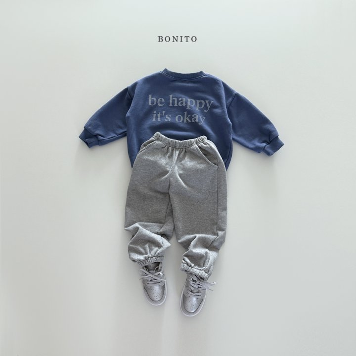 Bonito - Korean Children Fashion - #littlefashionista - Be Happy Sweatshirt - 11