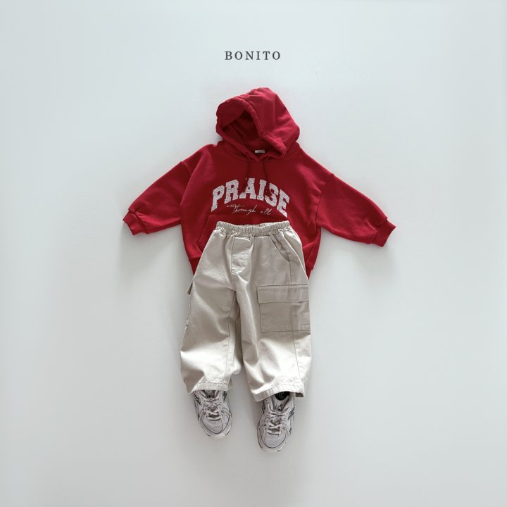 Bonito - Korean Children Fashion - #littlefashionista - Praise Hoodie Tee - 6