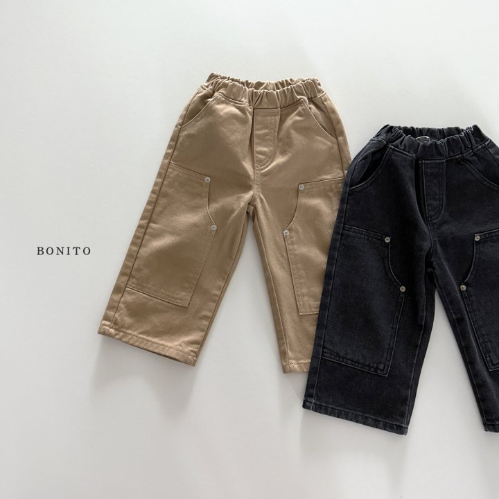 Bonito - Korean Children Fashion - #Kfashion4kids - Point Big Pocket Pants - 4