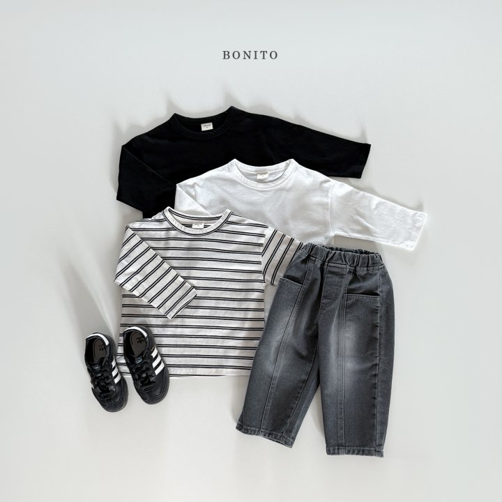 Bonito - Korean Children Fashion - #magicofchildhood - Basic Tee Set - 5